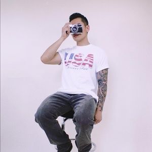 Y2K USA Forever Free Shirt